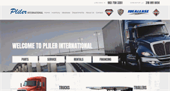 Desktop Screenshot of plilerinternational.com